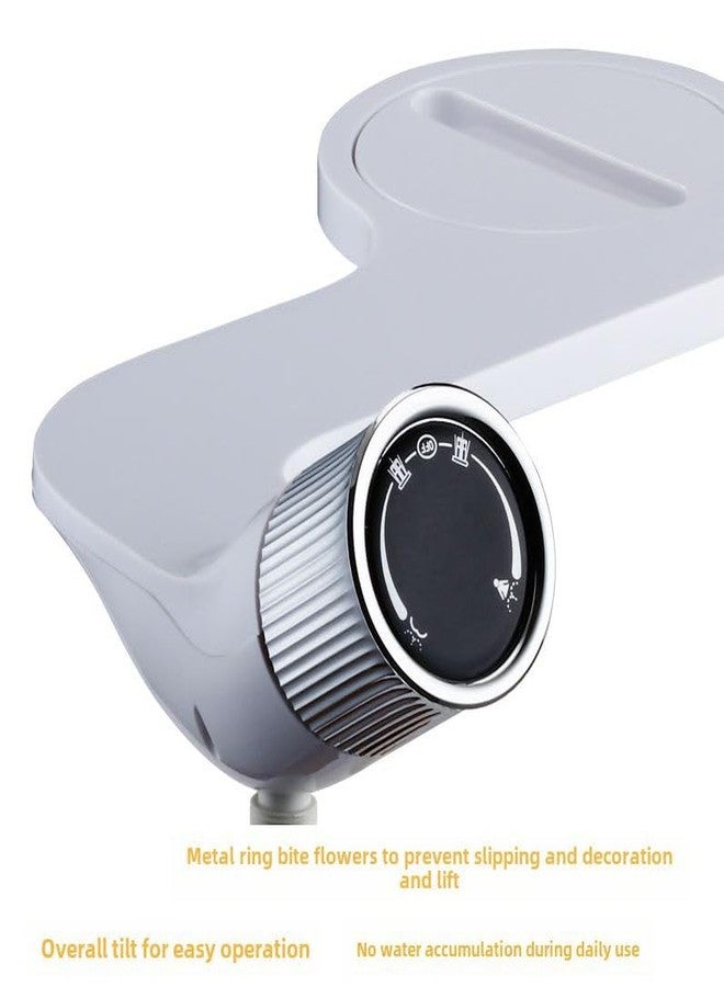 Azelf Toilet Bidet Seat Attachment - Non-Electric Ultra-Slim Design, Dual Wash Nozzles, Adjustable Pressure Luxurious Toilet with accessoires - Image 5